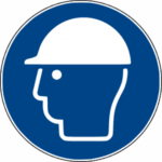 safety helmet sign